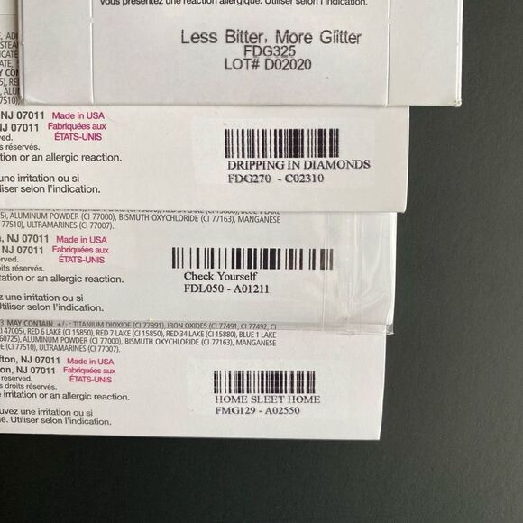 Color Street Bundle Less Bitter More Glitter Check Yourself Home Sleet Dripping - Picture 5 of 5